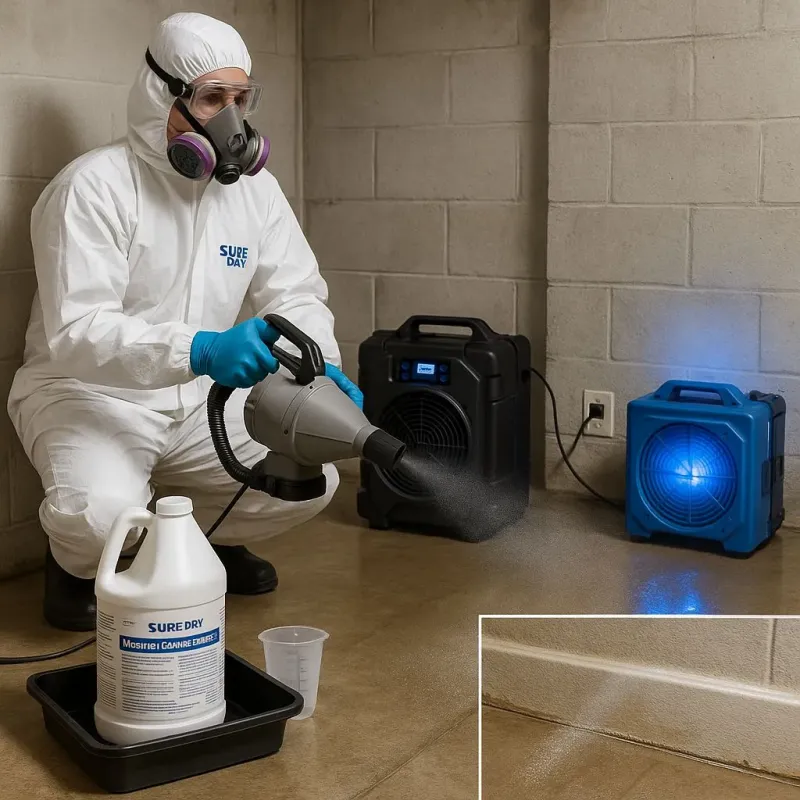 Sanitization and Odor Removal process in Rockaway, NJ