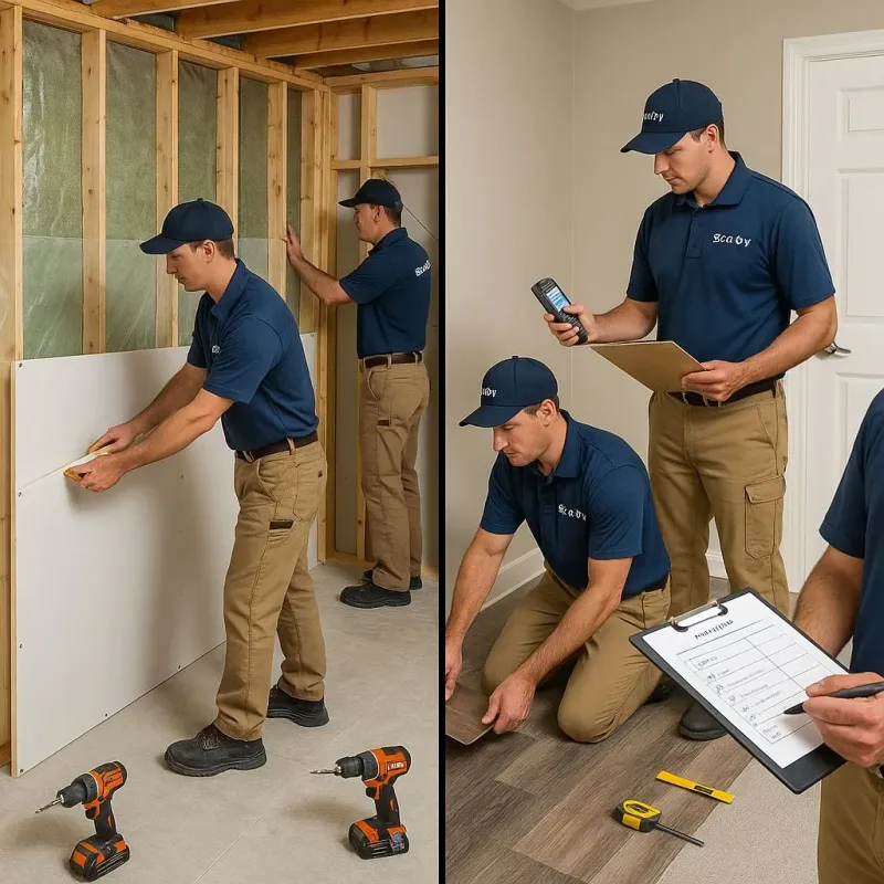 Repairs and Reconstruction process in Rockaway, NJ