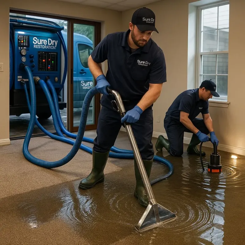 Water Extraction and Removal process in Rockaway, NJ